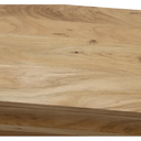 Wave Bedside Table - Natural at online8 furniture store Auckland