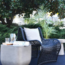 Wave Outdoor Chair - Black at online8 furniture store Auckland