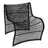Wave Outdoor Chair - Black at online8 furniture store Auckland