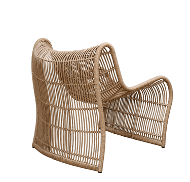 Wave Outdoor Chair - Natural at online8 furniture store Auckland