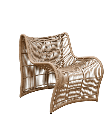 Wave Outdoor Chair - Natural at online8 furniture store Auckland