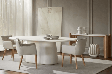 Waves Organic Dining Table - 2000 at online8 furniture store Auckland