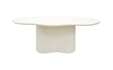 Waves Organic Dining Table - 2000 at online8 furniture store Auckland