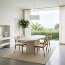 Waves Organic Dining Table - 2000 at online8 furniture store Auckland