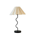 Wavy Table Lamp - Black at online8 furniture store Auckland