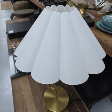 Wavy Table Lamp - Brass at Online8 Furniture Auckland NZ