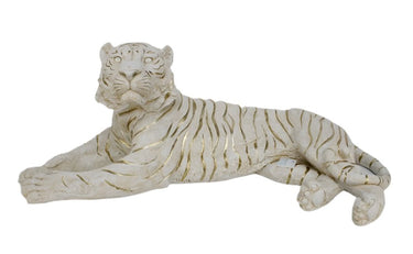 White Tiger Statue - 76 Cm at online8 furniture store Auckland