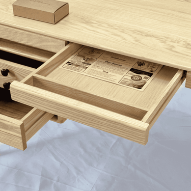 Whitman Writing Desk - Natural at online8 furniture store Auckland