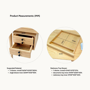 Whitman Writing Desk - Natural at online8 furniture store Auckland