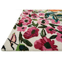 Wild Bloom Wool Rug - Ivory/Multi at online8 furniture store Auckland