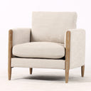 Willow Armchair - Linen & Oak at Online8 Furniture Auckland NZ