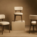 Willow Dining Chair - Natural Linen at Online8 Furniture Auckland NZ