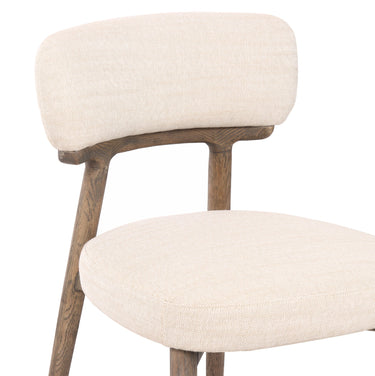 Willow Dining Chair - Natural Linen at Online8 Furniture Auckland NZ