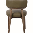 Willow Dining Chair - Olive Leather at Online8 Furniture Auckland NZ