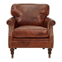 Winchester 1 Seater Vintage Cigar | Leather Armchair at online8 furniture store Auckland