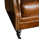 Winchester 1 Seater Vintage Cigar | Leather Armchair at online8 furniture store Auckland
