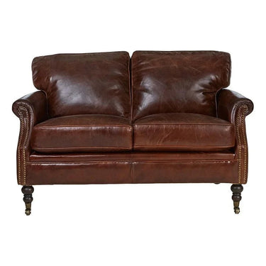 Winchester 2 Seater Sofa - Vintage Cigar at online8 furniture store Auckland