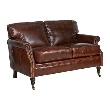 Winchester 2 Seater Sofa - Vintage Cigar at online8 furniture store Auckland