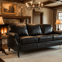 Winchester 3 Seater Belon Black | Italian Leather Sofas at online8 furniture store Auckland