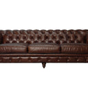 Windsor 3.5 Seater Aged Leather Chesterfield Sofa at online8 furniture store Auckland