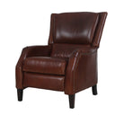 Windsor Aged Leather Recliner Chair - Vintage Cigar at Online8 Furniture Auckland NZ