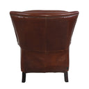 Windsor Aged Leather Recliner Chair - Vintage Cigar at Online8 Furniture Auckland NZ