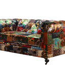 Winston Chesterfield Patchwork 2 Seater Sofa at online8 furniture store Auckland