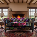Winston Chesterfield Patchwork 2 Seater Sofa at Online8 Furniture Auckland NZ