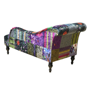 Winston Patchwork Chaise Chair at online8 furniture store Auckland