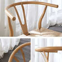Wishbone Dining Chair - Natural at online8 furniture store Auckland