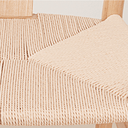 Wishbone Dining Chair - Natural at online8 furniture store Auckland