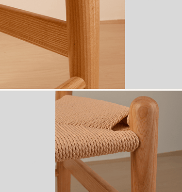 Wishbone Dining Chair - Natural at online8 furniture store Auckland