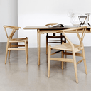 Wishbone Dining Chair - Natural at online8 furniture store Auckland