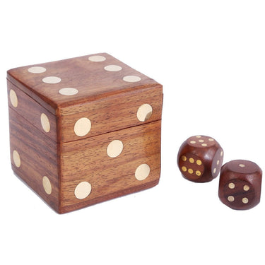 Wooden Dice Set Set at online8 furniture store Auckland