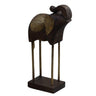 Wooden Elephant Statue - Large at online8 furniture store Auckland