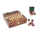 Wooden Game Set - Cards, Dice , Dominoes, Chess at online8 furniture store Auckland