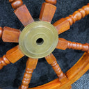 Wooden Ships Wheel 92cm at online8 furniture store Auckland