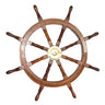 Wooden Ships Wheel 92cm at online8 furniture store Auckland