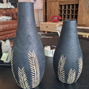 Wooden Vase with Carved Fern at Online8 Furniture Auckland NZ