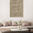 Wool Textured Framed Canvas Wall Art at online8 furniture store Auckland