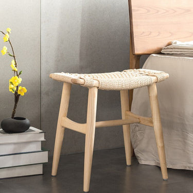 Woven Rope Stool at online8 furniture store Auckland