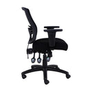Wrangler Mid Back Black Chair at online8 furniture store Auckland
