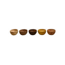 X-Small Bowl S/5 - Multi Natural Colours at Online8 Furniture Auckland NZ