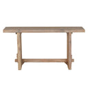 Yashar Rustic Teak Console Table at online8 furniture store Auckland