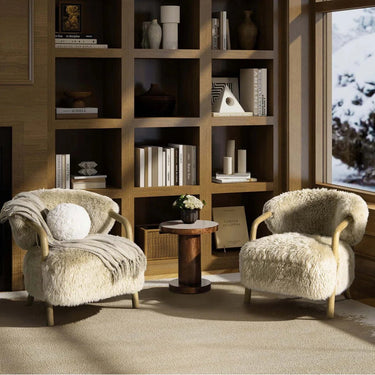 Yeti NZ Sheep Wool Armchair at online8 furniture store Auckland