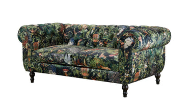Yorkshire Chesterfield 2 Seater Sofa - Forest Green at online8 furniture store Auckland