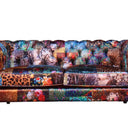 Yorkshire Leopard Patchwork 2 Seater Sofa at Online8 Furniture Auckland NZ