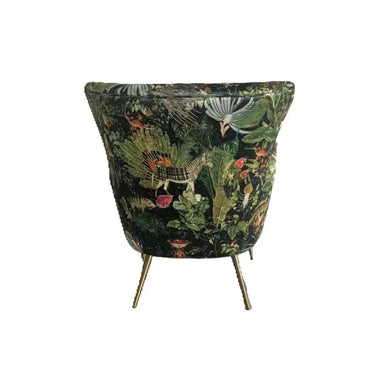 Yorkshire Patchwork Armchair - Forest Green at online8 furniture store Auckland