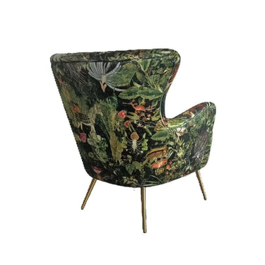 Yorkshire Patchwork Armchair - Forest Green at online8 furniture store Auckland