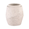 Zandra Off-White Terracotta Vase Small at online8 furniture store Auckland